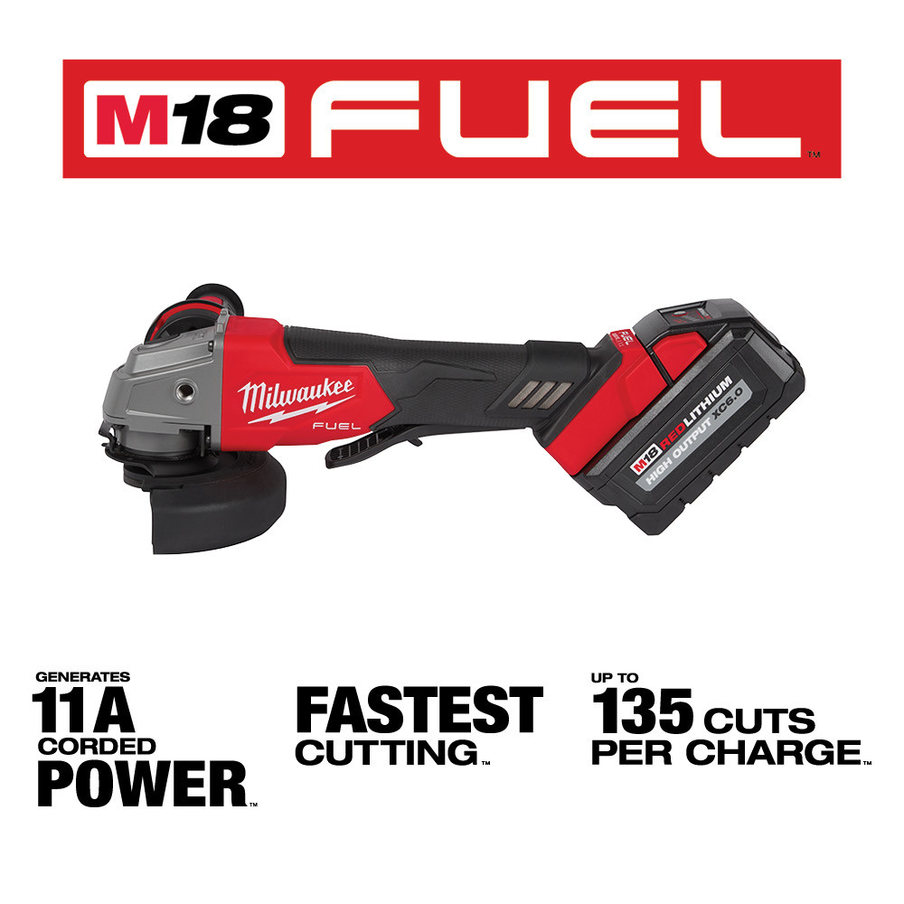Milwaukee M18 FUEL 4-1/2 Inch / 5 Inch Grinder Paddle Switch No Lock Kit from GME Supply